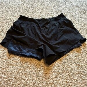 RBX Women's Black Athletic Shorts